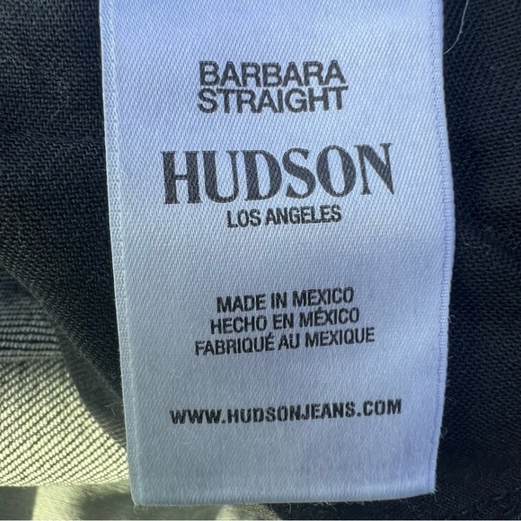 Hudson Black Barbara High-Rise Green Camo Step-Hem Jeans Size 26 Women’s - Picture 4 of 6